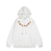 Chic & Stylish Printed Hoodie — Heather Gray